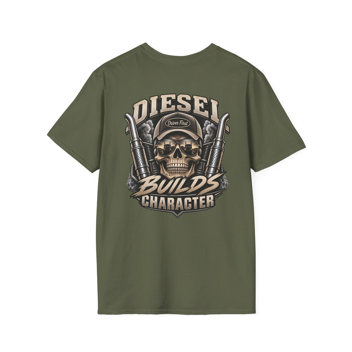 "Diesel Builds Character" T-shirt